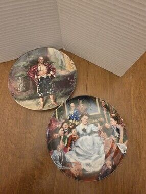 Vintage 80s "The King & I" Decorative Plates